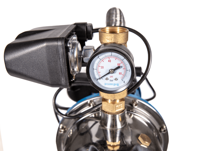 PUMPA blue line PJm 101C pressure booster pump with Pumpa vessel