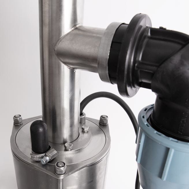 PUMPA inox line MORAVA HD 5-16-T 400 V celonerezové kalové čerpadla pro tlakové kanalizace