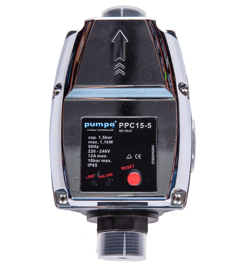 PUMPA Presscontrol PPC15-5 1.5bar 230V pressure control unit