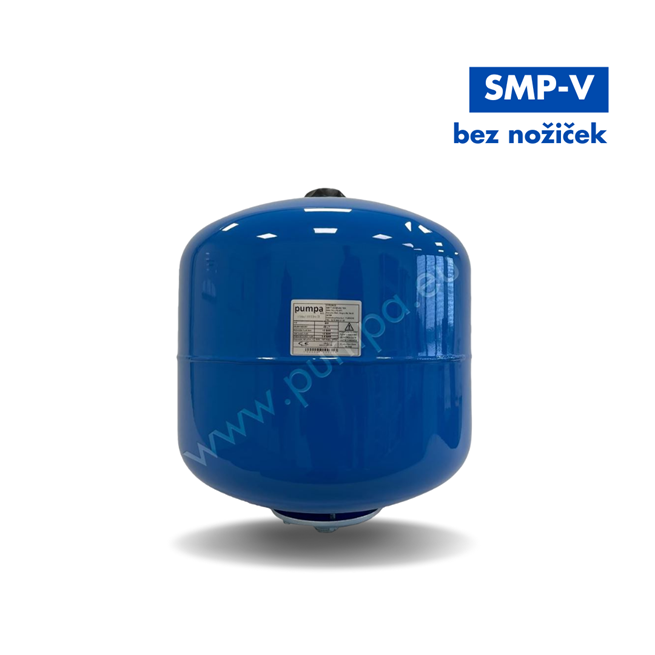 PUMPA vertical expansion vessels with interchangeable membrane