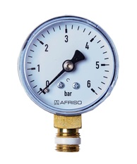Manometr RF50 G1/4"A spodní připojení 0-6bar