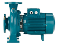 Calpeda NM 32 close coupled centrifugal pumps with flanged connections (n=2900rpm)