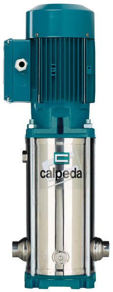 Calpeda MXV-B 25-2xx vertical multi-stage close coupled pumps in stainless steel 3x400V