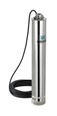 Calpeda MXSM 3xx multi-stage submersible clean water pumps in stainless steel