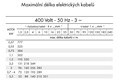 Calpeda 4 SDF - 400V ponorná čerpadla pro vrty s plovoucími oběžnými koly