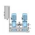 Calpeda 2- MXV-B čerpací stanice se 2 vertikálními článkovými čerpadly + 1 nebo 2 frekvenční měniče