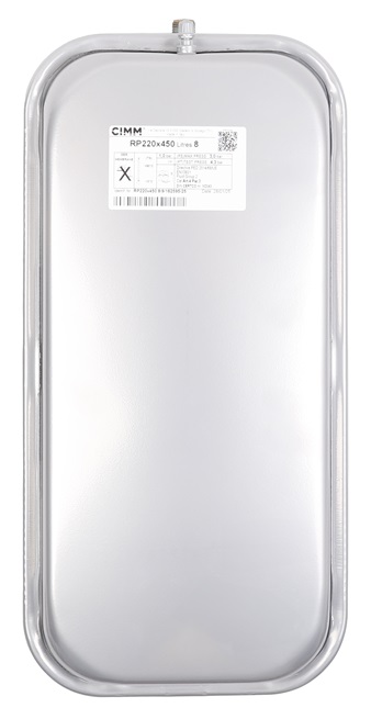 CIMM RP - expanders rectangular, flat 6-18 l