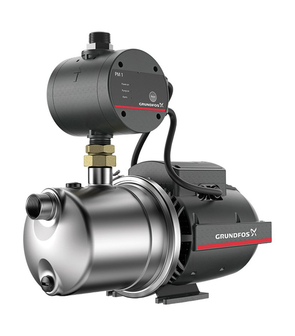 GRUNDFOS JP booster pump with pressure manager PM1