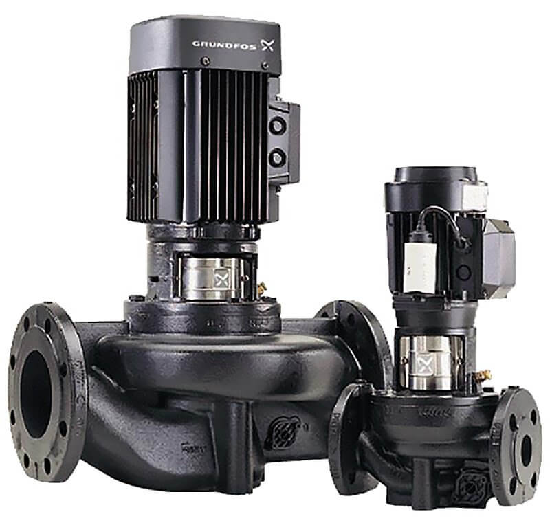 GRUNDFOS TP singlestage, closecoupled inline centrifugal pumps