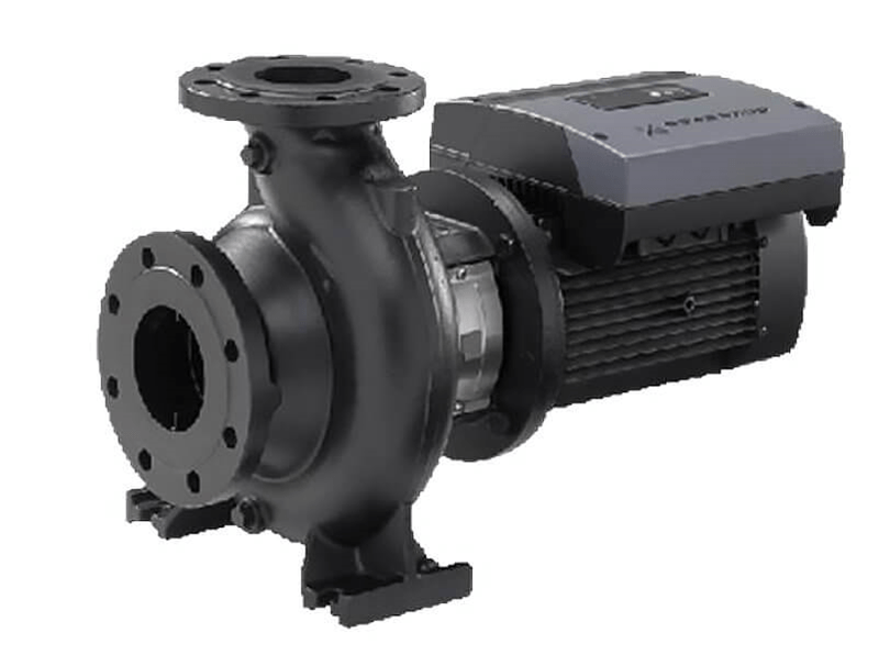 GRUNDFOS NB closecoupled endsuction pump, regulated and unregulated