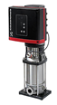 GRUNDFOS CRE/CRNE vertical, multistage centrifugal pump with suction and discharge ports on the same level