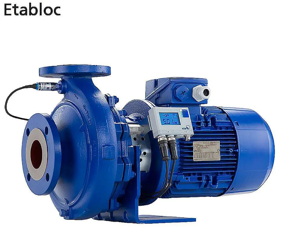 KSB Etabloc close-coupled single-stage volute casing pump