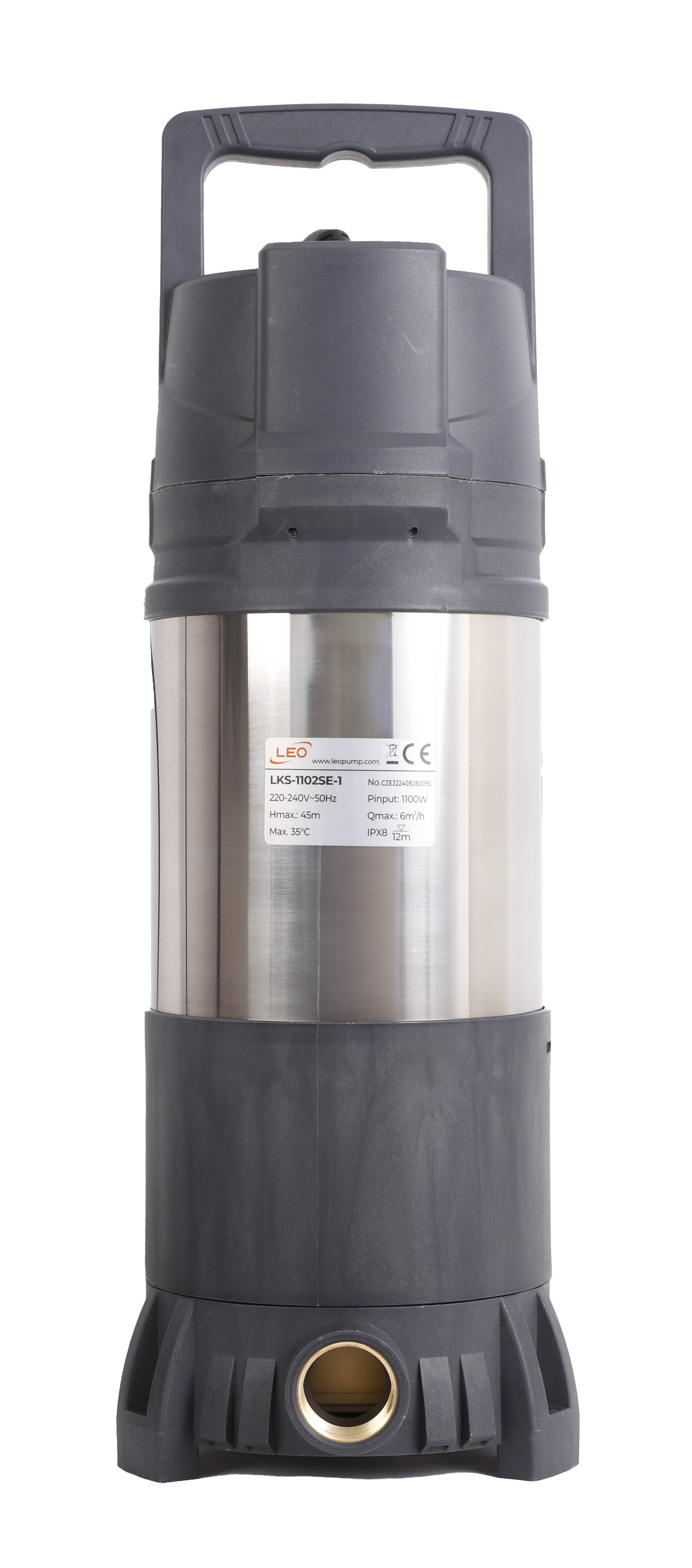 Leo LKS-1102SE-1 zahradní automatické ponorné čerpadlo s bočním sáním