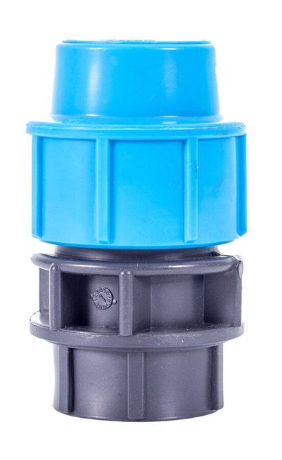 HDPE coupling with internal thread