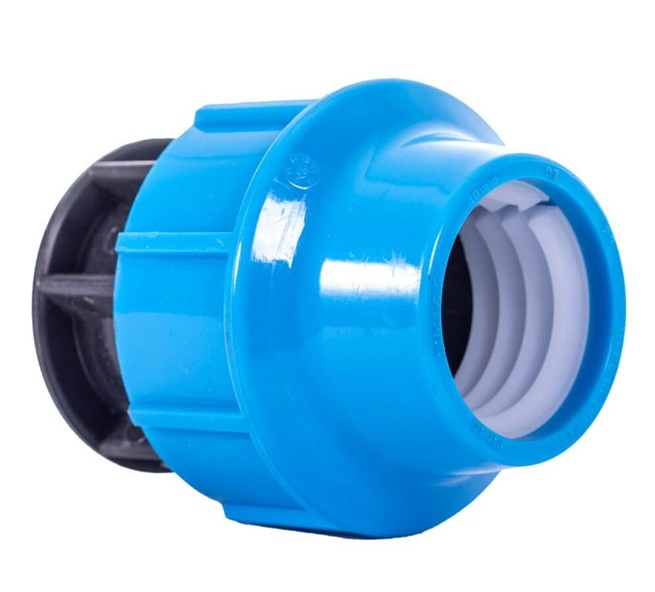 HDPE coupling with internal thread