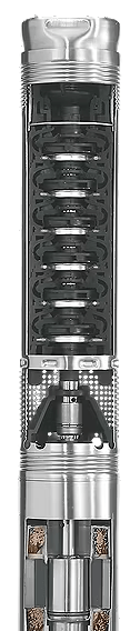 Grundfos SQE2-115 80m kabel/CU302, domácí vodárna