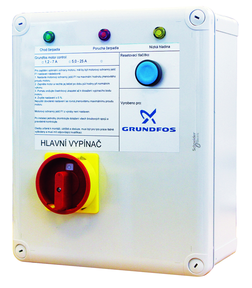 GRUNDFOS GMC řídící jednotka