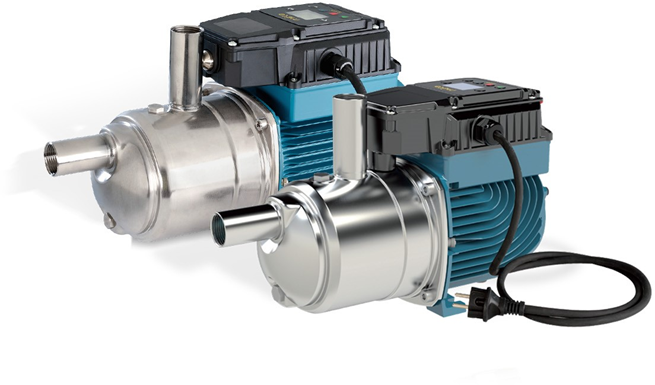 Calpeda Meta pressure boosting system with integrated frequency converter