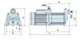 SPERONI RSM 40-50-60-80 vícestupňová odstředivá čerpadla 230V