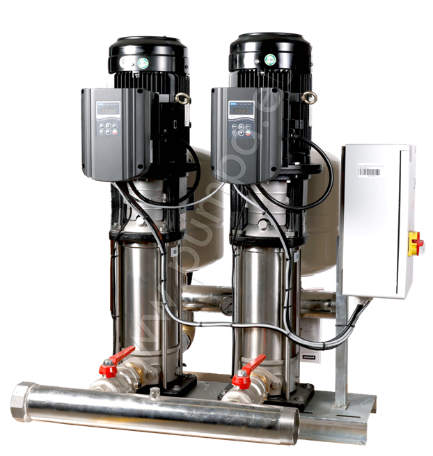 PUMPA ATS line 2 SBI(P) booster set with vertical pumps with frequency converter PUMPA DRIVE