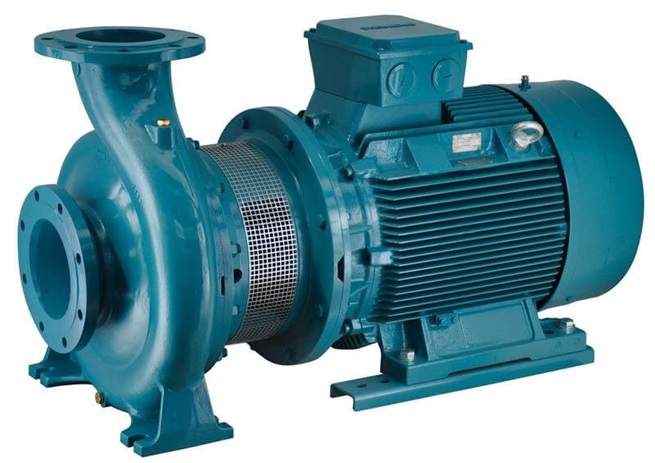 Calpeda NMS4 150 close coupled centrifugal pumps with flanged ends (n=1450 rpm)