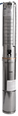 PUMPA inox line SPP-40 4" ponorné čerpadlo 230V - 2 drát bez spínací skříňky