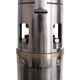 PUMP inox line SPP-40 4" submersible pump 230V - 2 wire without switch box with Franklin Electric motor