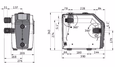 WILO Isar BOOST 5-E-3-2G_kompaktní domácí vodárna