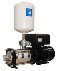 E-Tech EHE 3 -20 horizontální čerpadlo 3x400V s frekvenčním měničem a tl.nádobou