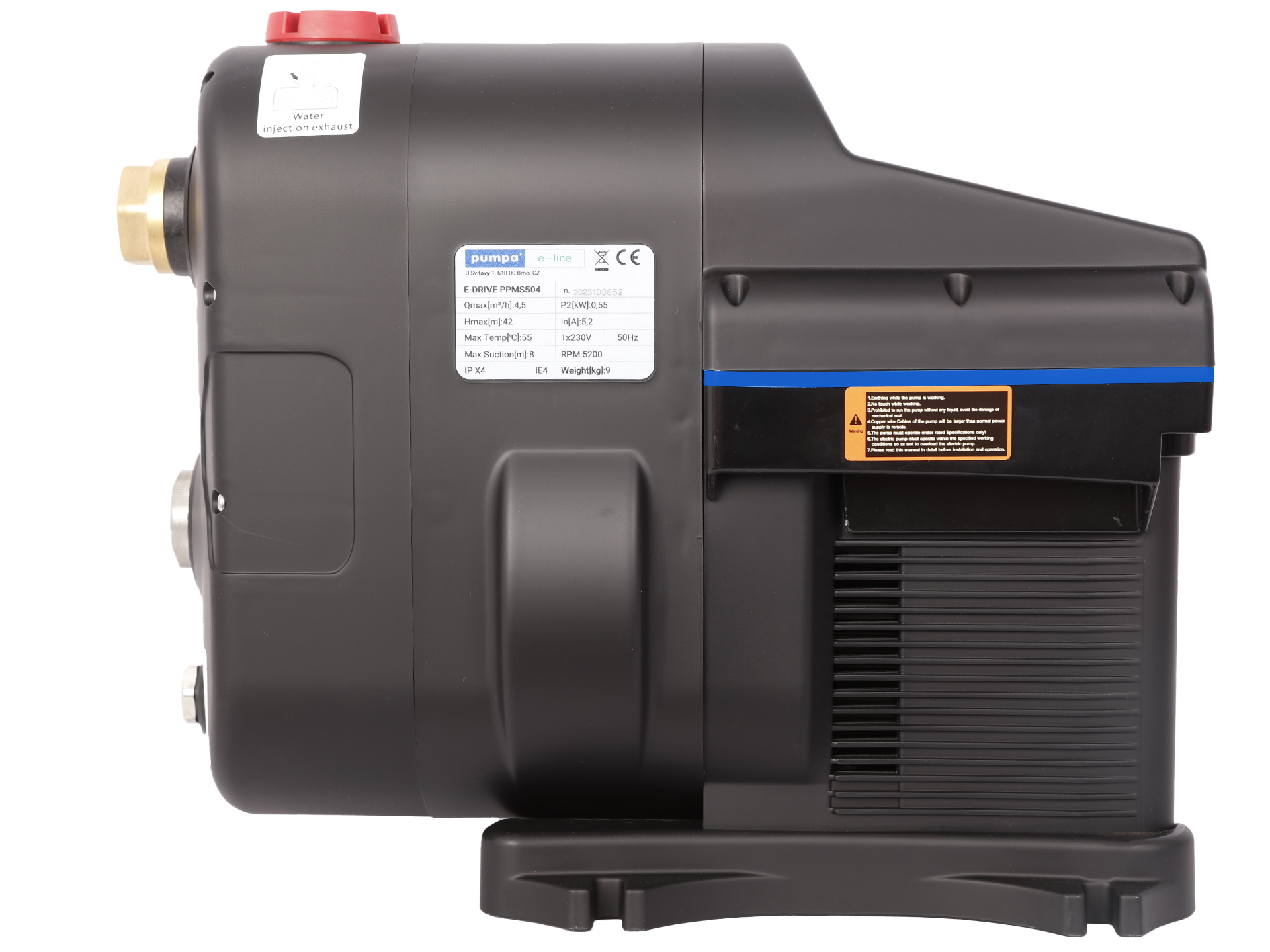 PUMPA e line E DRIVE PPMS504 automatic pressure booster pump with frequency converter Pumpa
