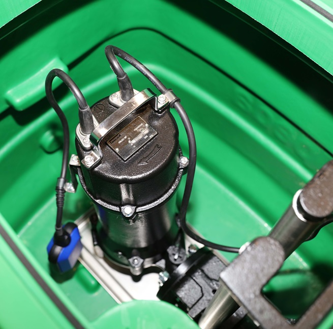 PUMPA black line Box 1 SP 40 BLC čerpací jímka s šachtou GEO