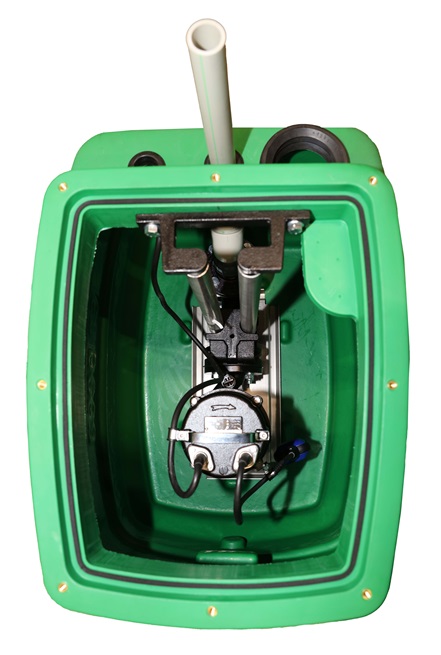 PUMPA black line Box 1 SP 40 BLC čerpací jímka s šachtou GEO