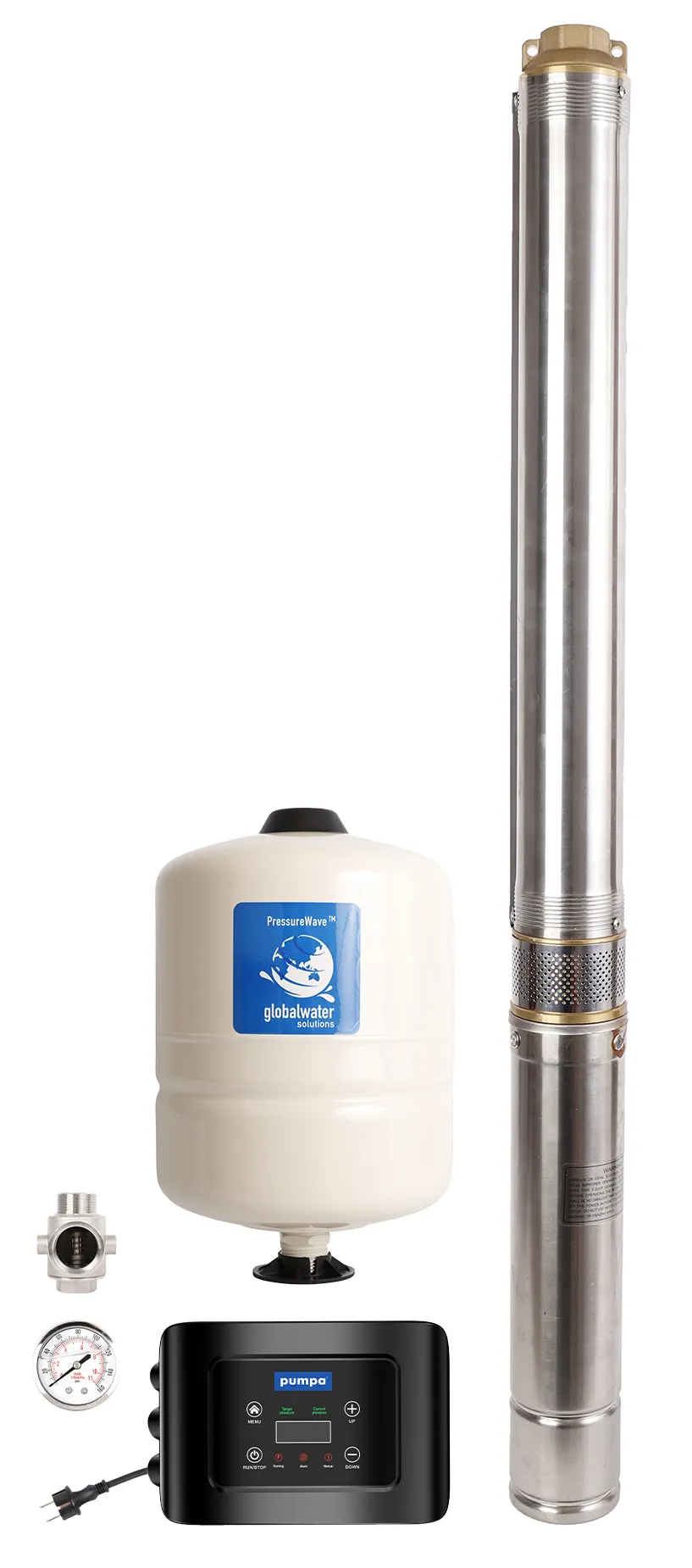 PUMPA blue line 90 QJDE domácí vodárna s elektronickou regulací PUMPA Drive