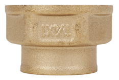 Brass reducing couplings