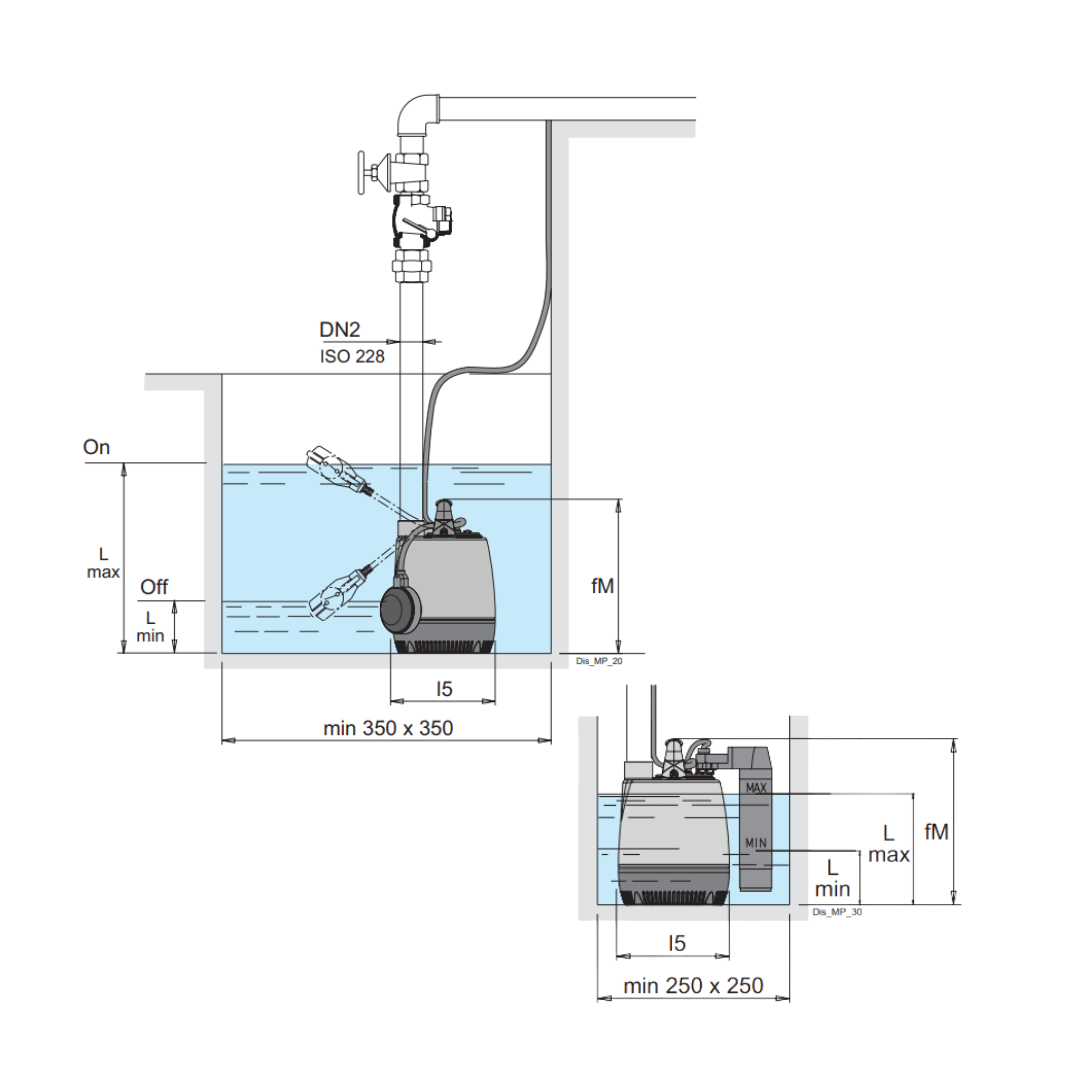 Calpeda MPM 204 0,45kW 230V/50Hz