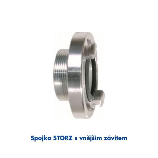 Spojka STORZ B75 s vnějším závitem 3"