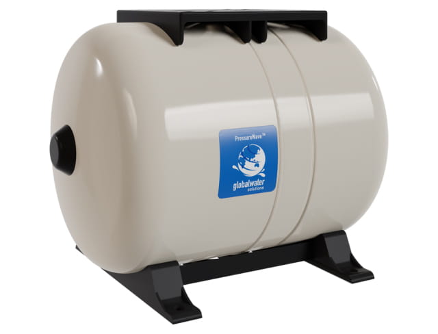 Global Water PWB-35LH гідроакумуляторний бак горизонтальний 35л 10бар 1" 90°C