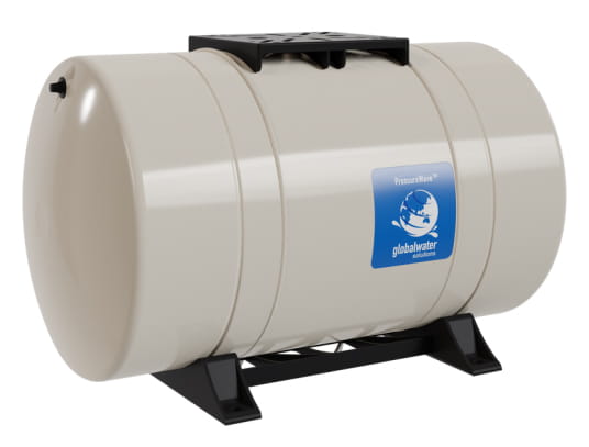 Global Water PWB-80LH гідроакумуляторний бак горизонтальний 80л 10бар 1" 90°C