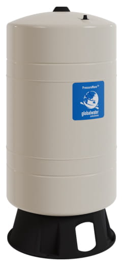 Global Water PWB-80LV гідроакумуляторний бак вертикальний 80л 10бар 1" 90°C