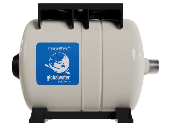 Global Water PWB-8LH гідроакумуляторний бак горизонтальний 8л 10бар 1" 90°C