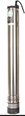 Leo LDW-6-55-1100E 4" submersible automatic 230V 1,1kW, cable 22m