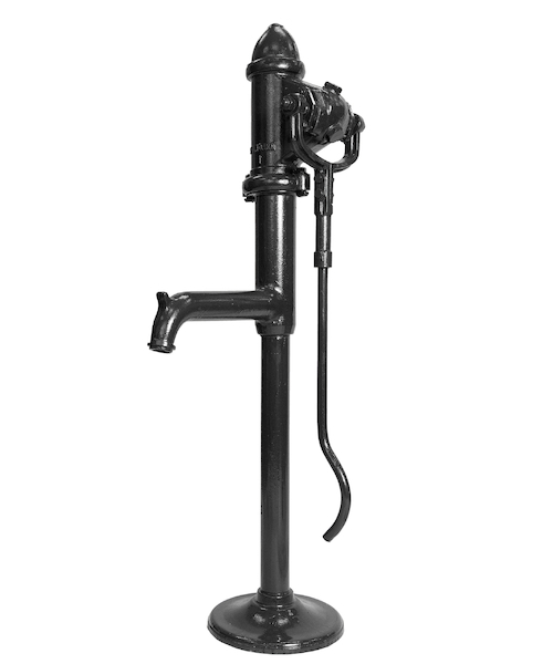Standard T ruční pumpa-černá