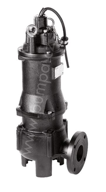 PUMPA black line 65BLV23.0 400V 3kW, kalové čerpadlo, obežné koleso Vortex, priechodnosť 56mm, kábel 15m
