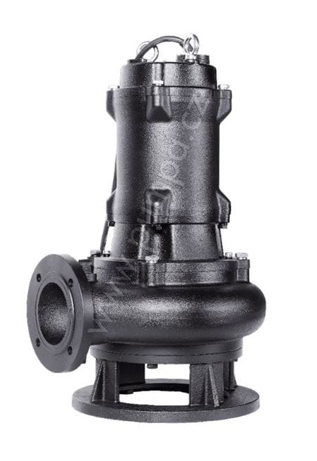 PUMPA black line 100BLK47.5 WD 400V 7,5kW, kalové čerpadlo, kanálové obežné koleso, priechodnosť 55mm, kábel 15m, so snímačom úniku so zátkou