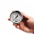 Manometr glycerinový 0-10bar pr.60mm zadní přípojka G1/4 – nerez