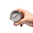 Manometr glycerinový 0-10bar pr.50mm spodní připojka G1/4 – nerez