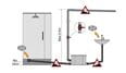 PUMPA PumpaLift C-2 230V 0,4kW pumping system up to 90°C 2 inlets