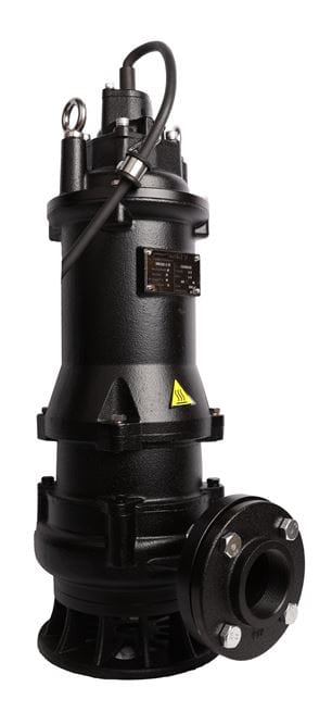PUMPA black line 50BLK21.5 HT 400V 1,5kW, kalové čerpadlo, kanálové obežné koleso, priechodnosť 20mm, kábel 15m, max. teplota 80°C