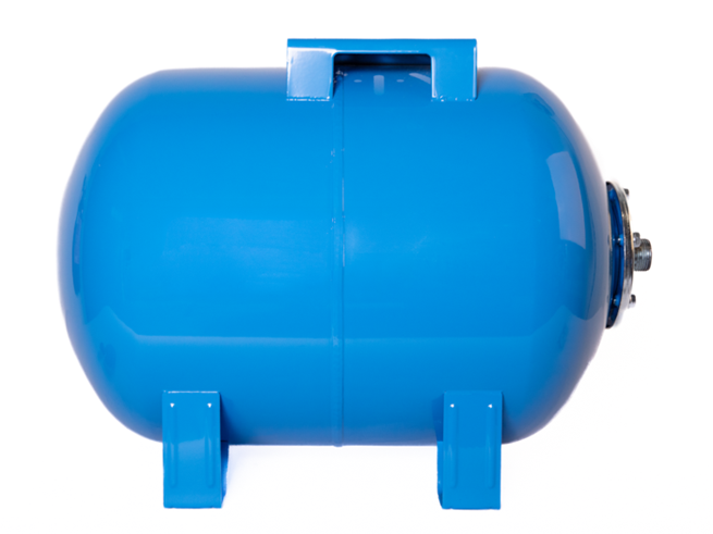 Pumpa TNP-H 50/10 horizontální (ležatá) tlaková nádoba 50l 10bar,1"